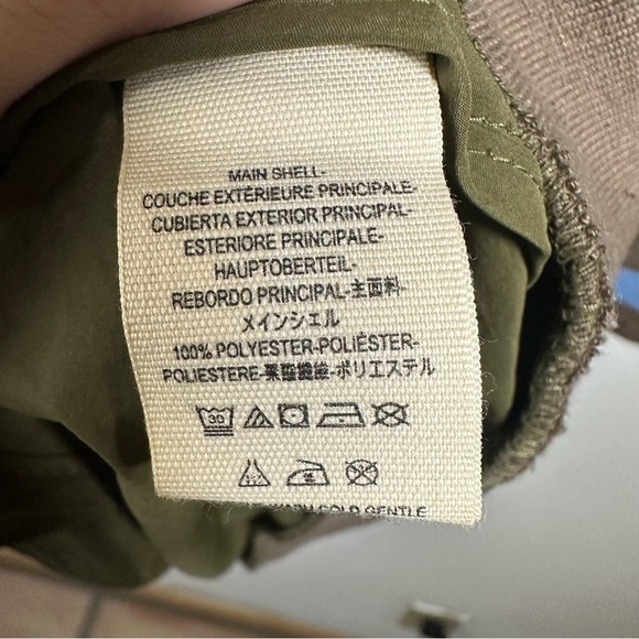 Free People Olive Green Relaxed Fit Windswept Jacket Size XS slouchy oversized - Picture 12 of 14